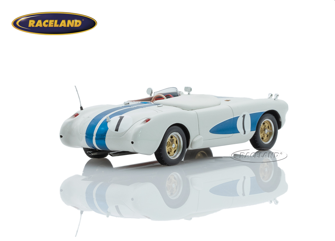 Chevrolet Corvette C1 Special Raceway Ent. 9° 12H Sebring 1956 Sieger S 8.0