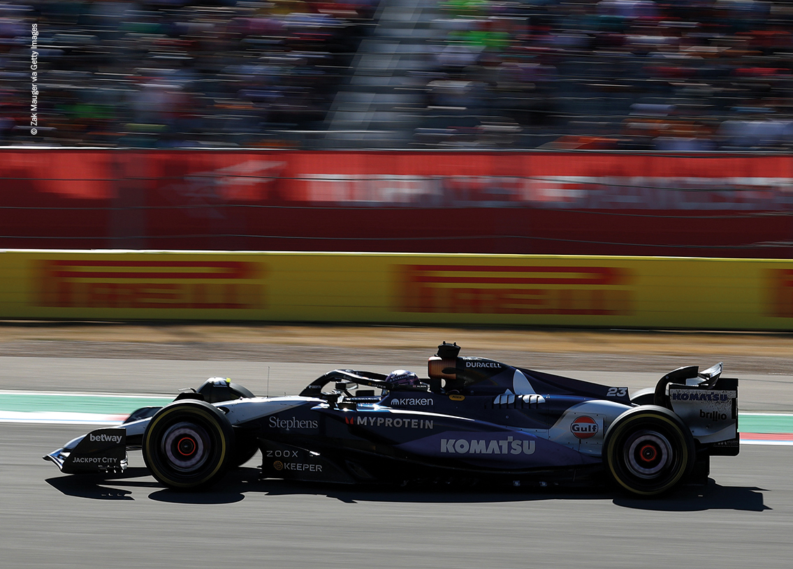 Williams FW47 Mercedes F1 Atlassian 14° GP USA Austin 2025