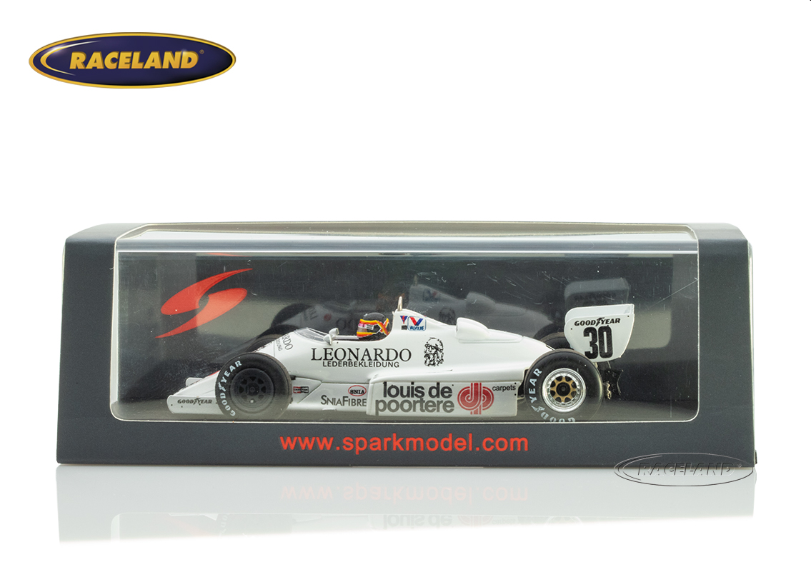 Arrows A6 Cosworth V8 F1 louis de poortere 9° GP Deutschland 1983