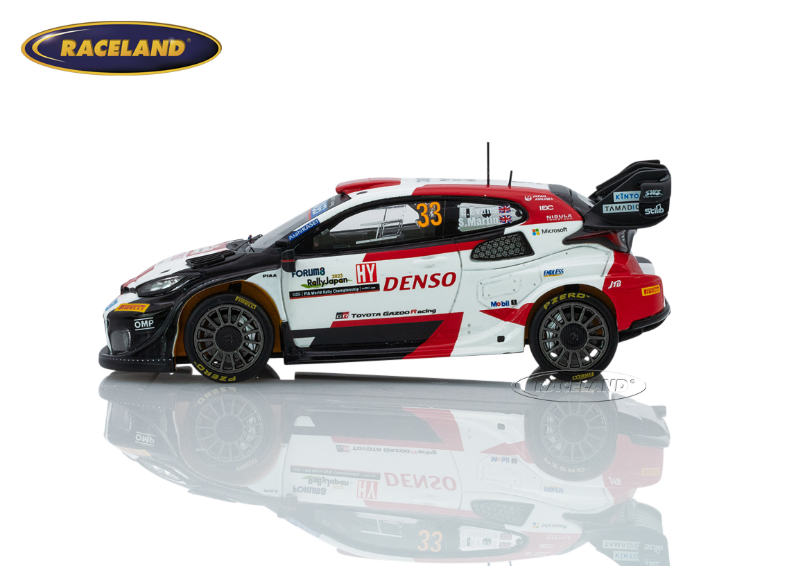 Toyota GR Yaris Rally1 Gazoo Racing WRT Sieger Rallye Japan 2023