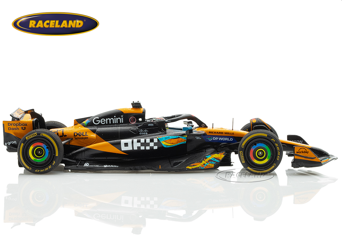 McLaren MCL39 Mercedes F1 2° GP Abu Dhabi 2025