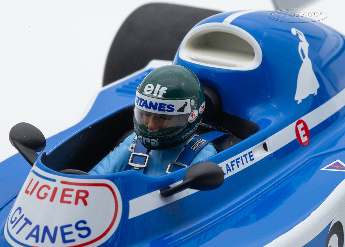 Ligier JS5 Matra V12 F1 Gitanes 3° GP Belgien Zolder 1976