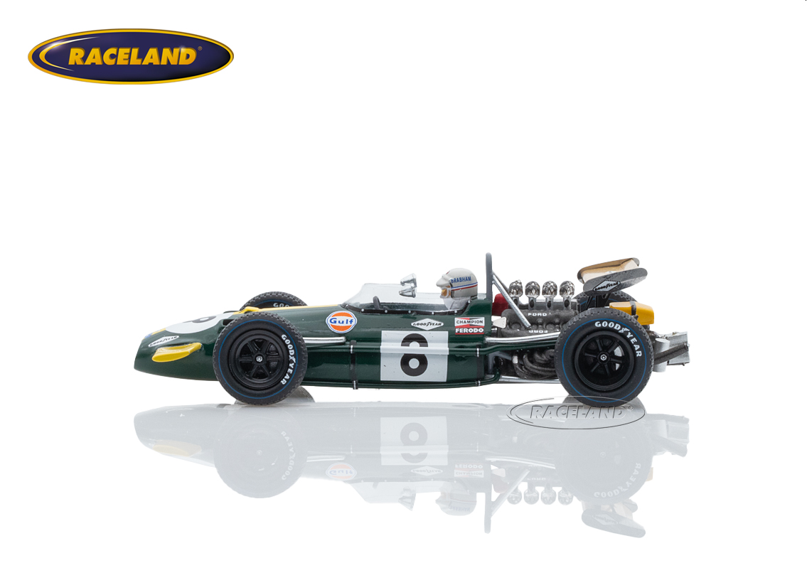 Brabham BT26A Cosworth V8 F1 MRD 3° GP Mexiko 1969