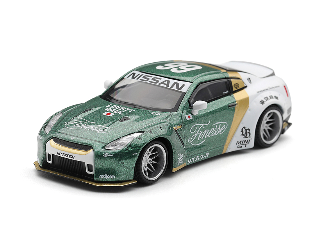 Nissan GT-R R35 LB Works Type 1 mit Custom Ducktail Auto Finesse 2025