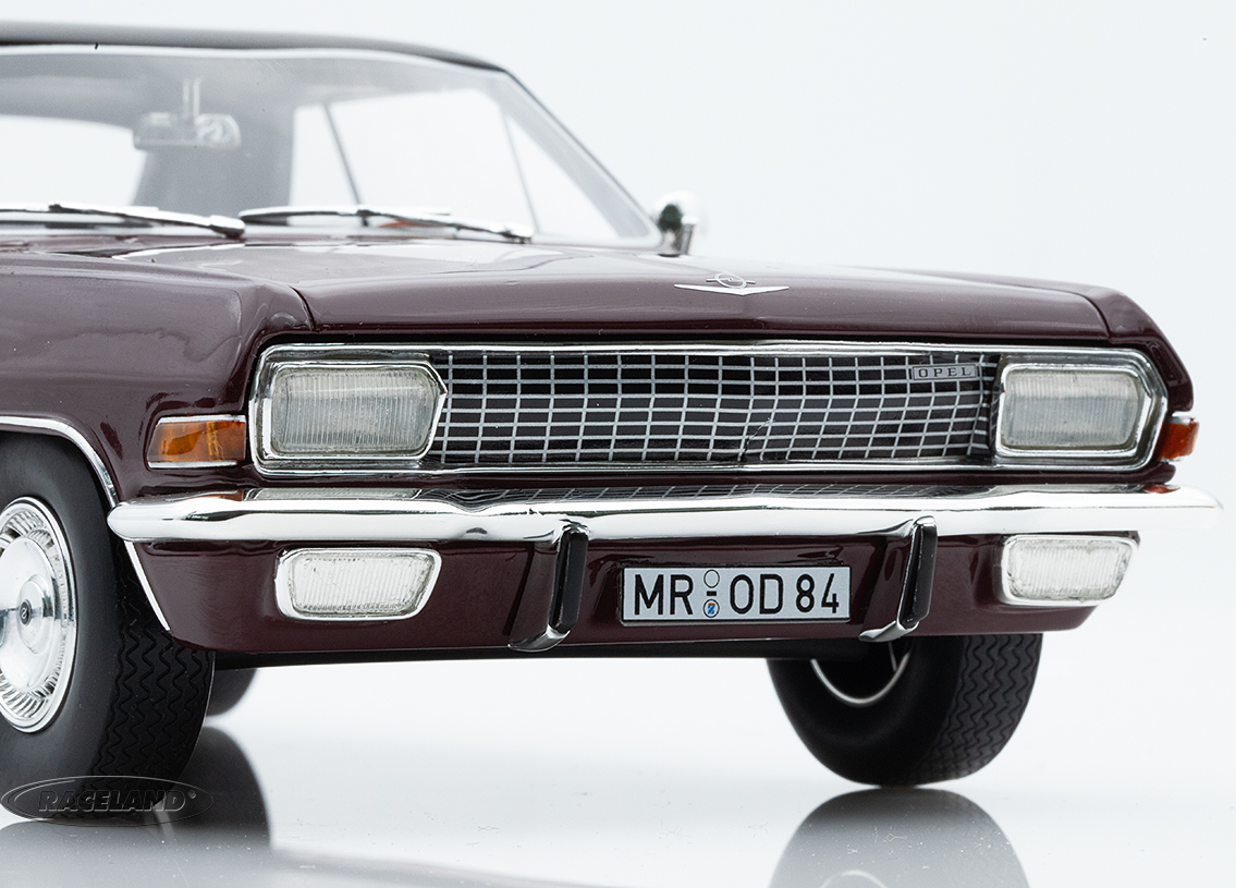 Opel Diplomat A Coupe 1965 - weinrot