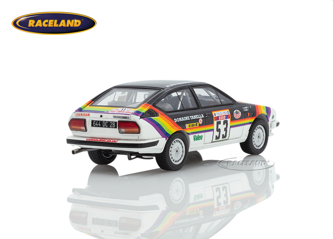 Alfa Romeo Alfetta GTV6 17° Rallye Korsika 1982