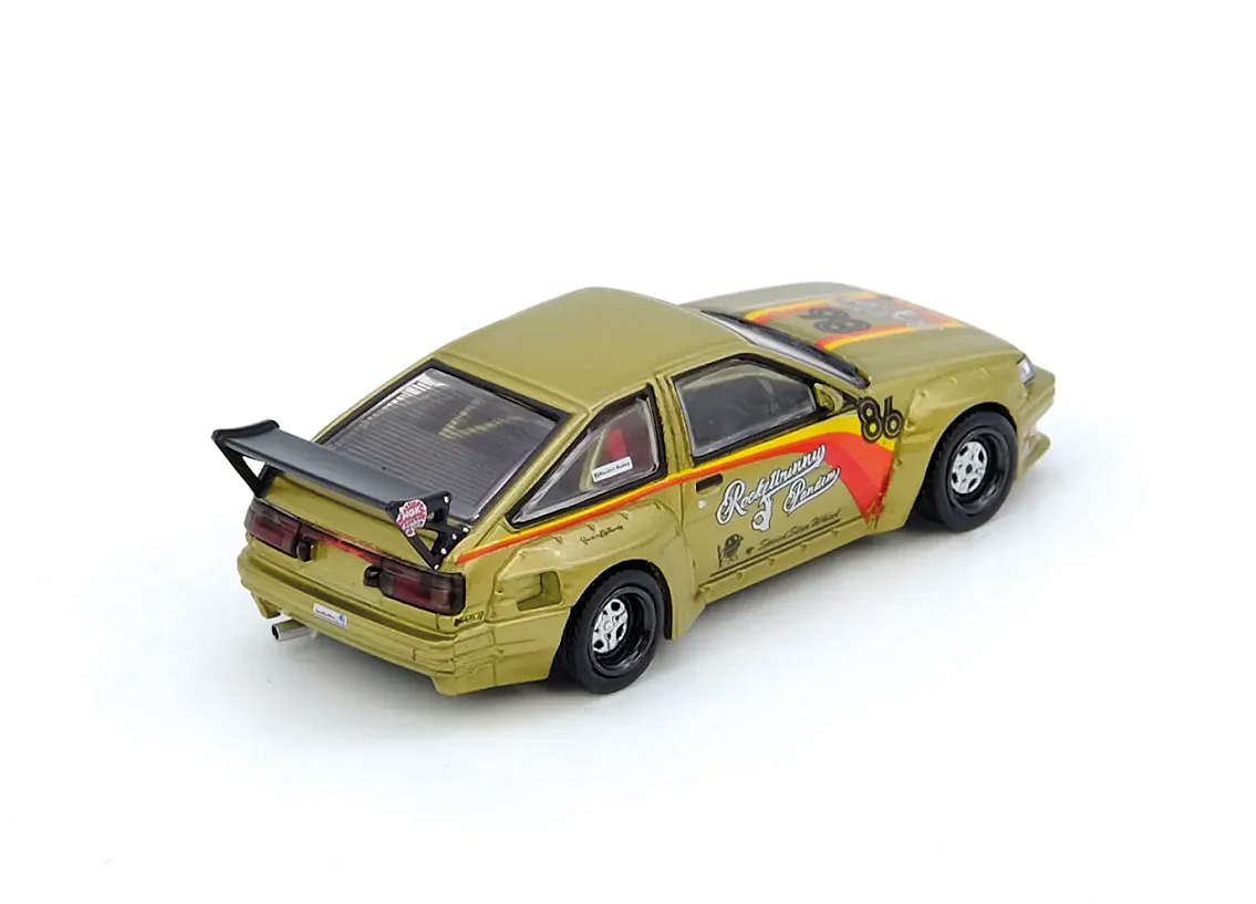 Toyota AE86 Rocket Bunny - gold