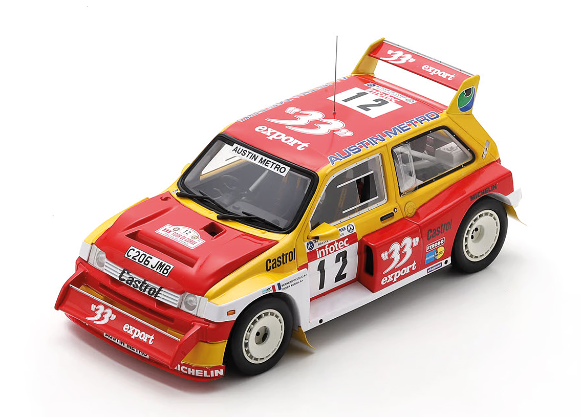 MG Metro 6R4 Austin Rover WRT Rallye Korsika 1986