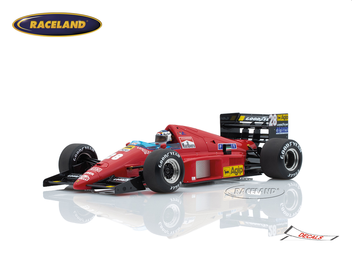 Ferrari F1-86 V6 Turbo Scuderia Ferrari 3° GP Österreich 1986