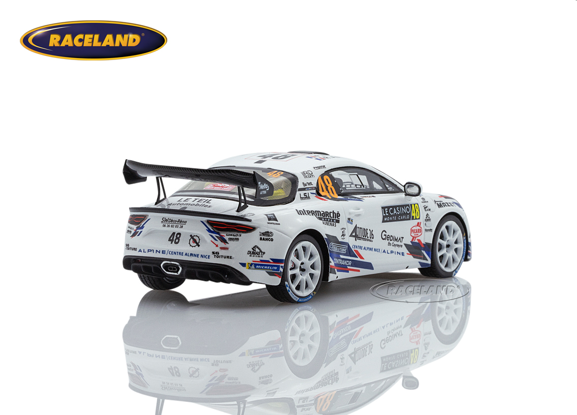 Alpine A110 Rally RGT Froment 15° Rallye Monte Carlo 2022 Sieger RGT