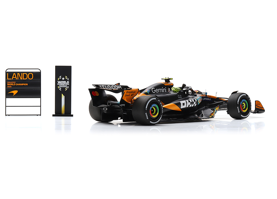 McLaren MCL39 Mercedes F1 3° GP Abu Dhabi Weltmeister 2025