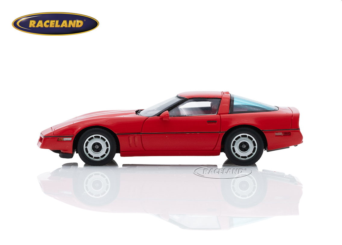 Chevrolet Corvette C4 1984 geschlossen - rot
