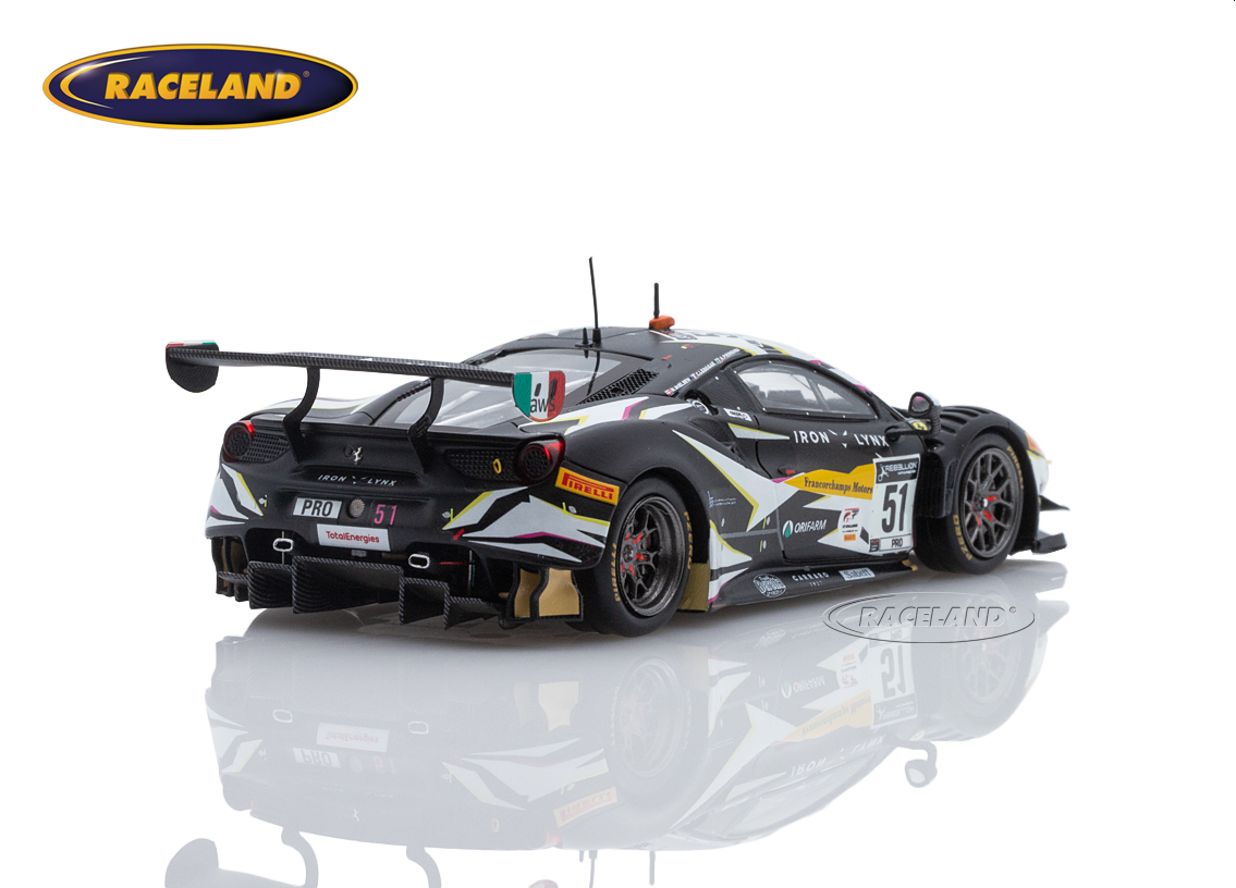 Ferrari 488 GT3 Iron Lynx Sieger 24H Spa 2021