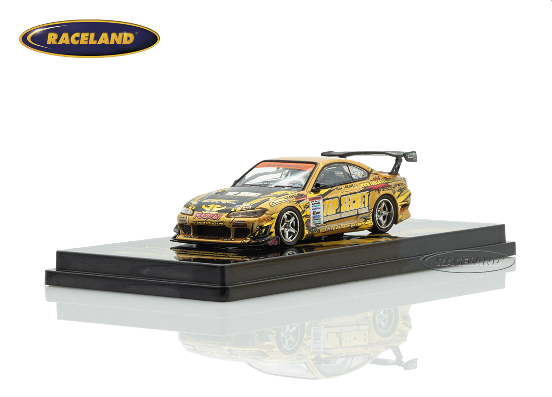 Top Secret Silvia S15 D1 GP Series Champion - gold