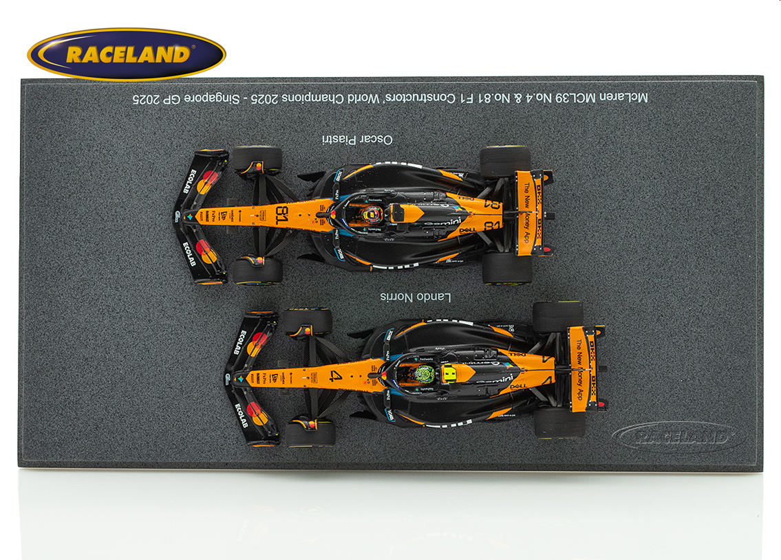 McLaren MCL39 Mercedes F1 Konstrukteurs Weltmeister 2025