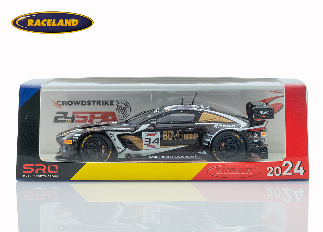 Aston Martin Vantage AMR GT3 Evo Walkenhorst Motorsport 4° 24H Spa 2024