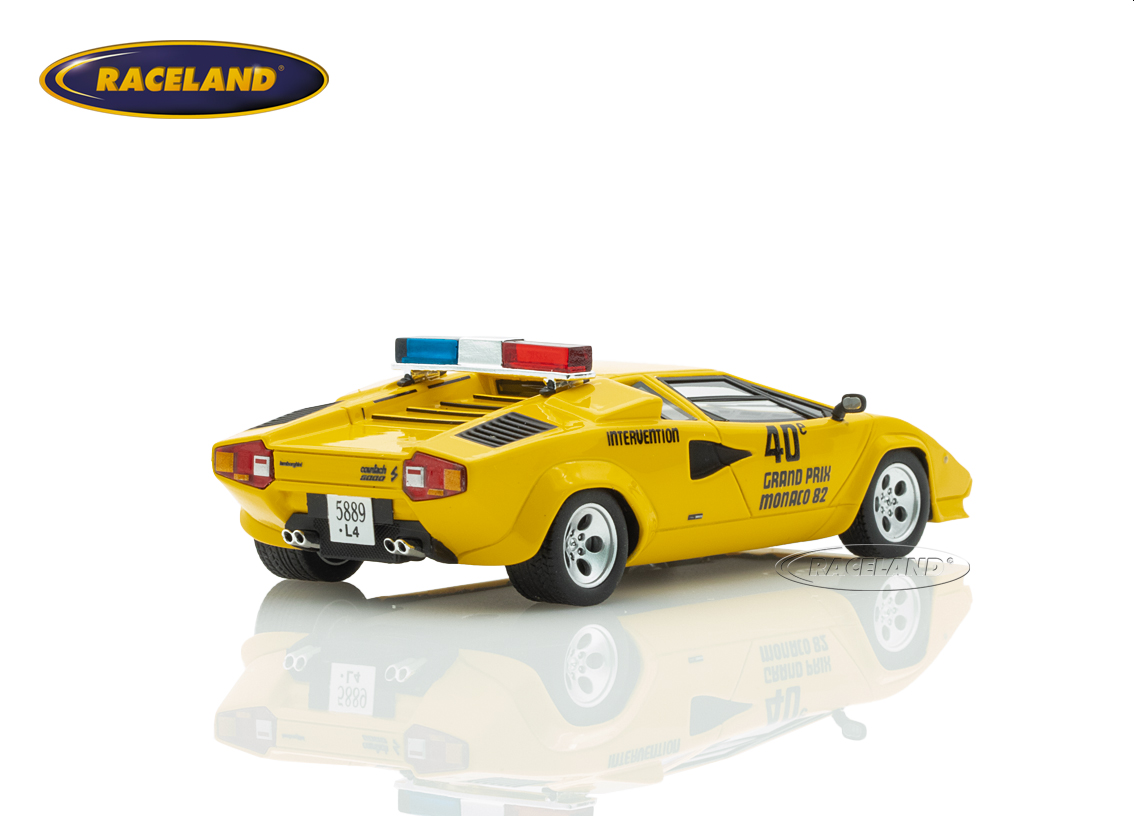 Lamborghini Countach F1 Pace Car GP Monaco 1982