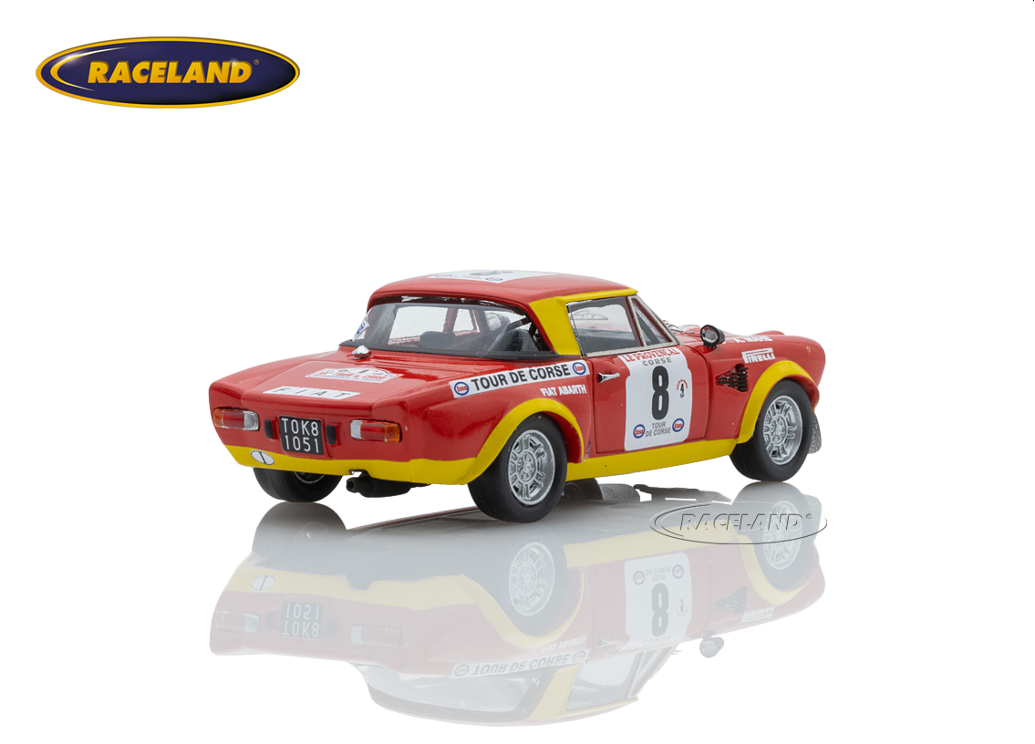 Fiat 124 Abarth Rallye Rallye Korsika 1974