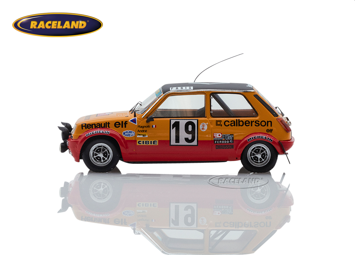 Renault 5 Alpine elf Calberson 2° Rallye Monte Carlo 1978