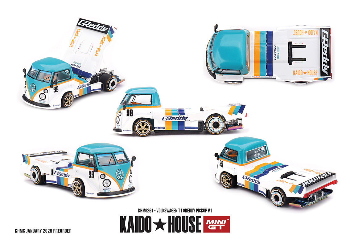 Volkswagen T1 Pickup GreddyPickup V1 1972