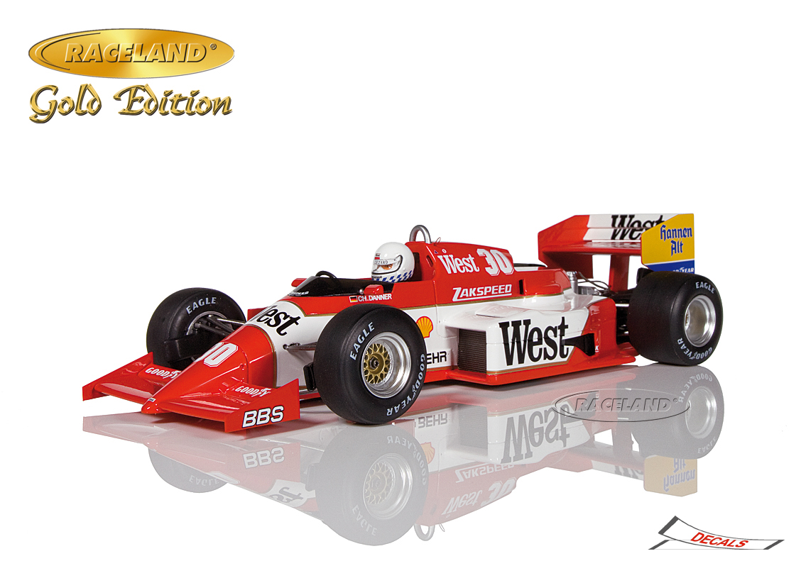 Zakspeed 841 1.5 Zakspeed Turbo F1 GP Belgien 1985