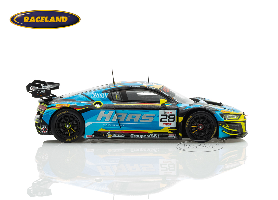 Audi R8 LMS GT3 EVO II Haas RT 44° 24H Spa 2025