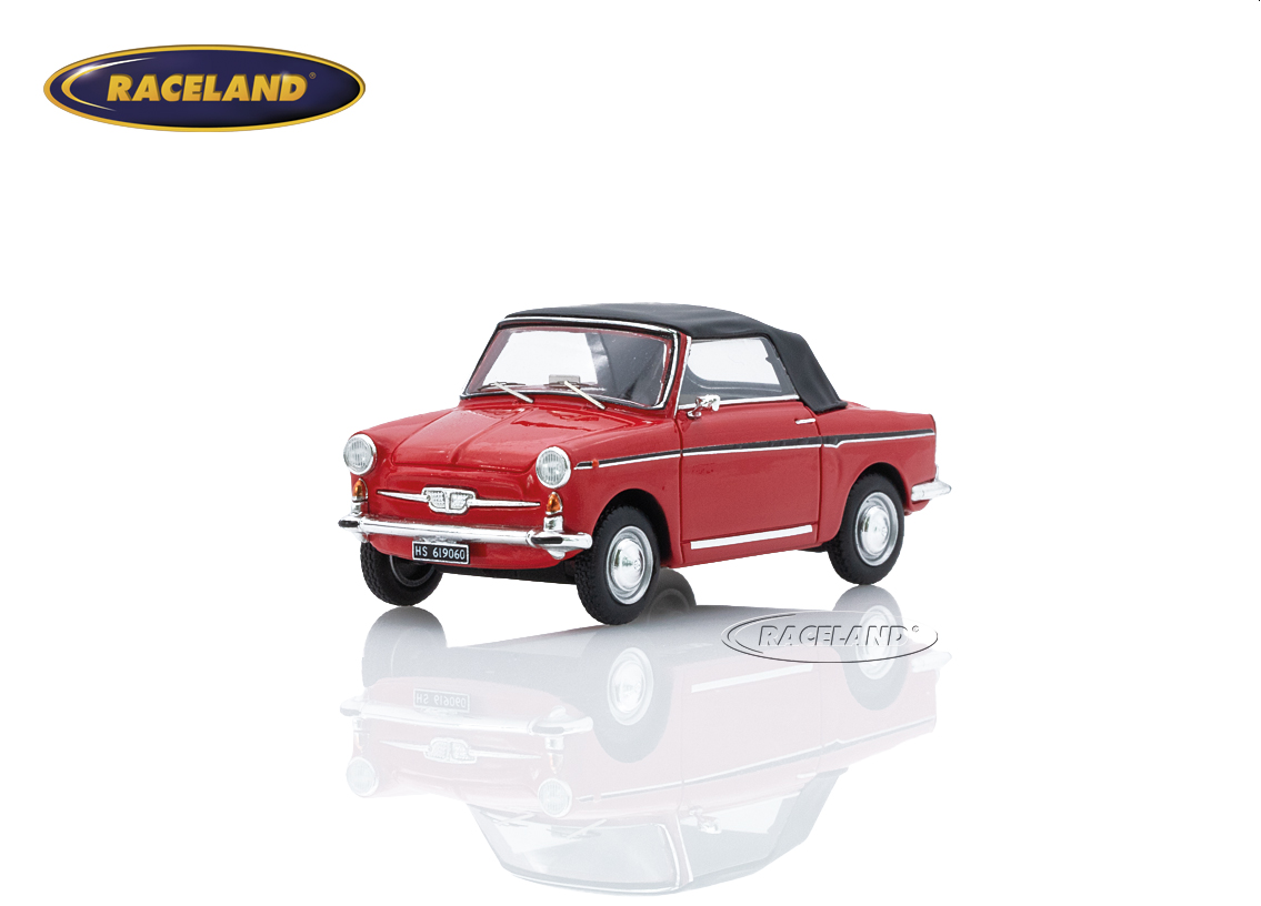 Autobianchi Bianchina Eden Roc Cabriolet 1964 - rot