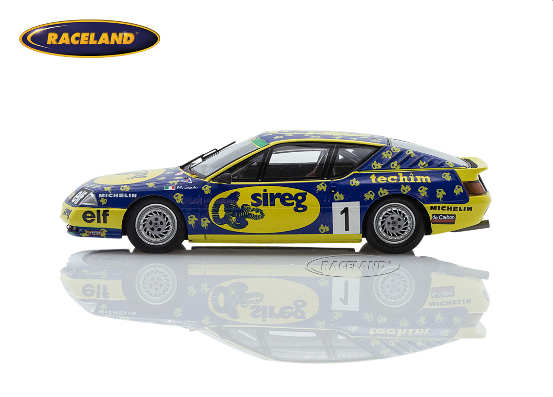 Alpine V6 Turbo Renault Elf Turbo Europa Cup Champion 1988