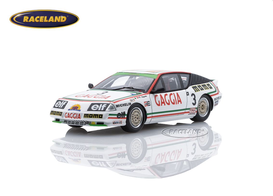 Renault Alpine V6 Turbo Momo Gaggia Europa Cup Champion 1986