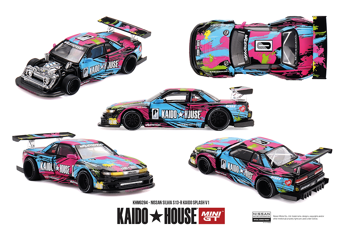 Nissan Silvia S13-R Kaido Splash V1 1991