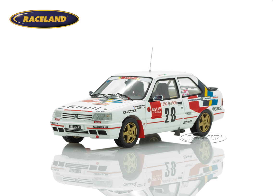 Peugeot 309 GTI Concessionnaires Peugeot France 9° Rallye Monte Carlo 1990