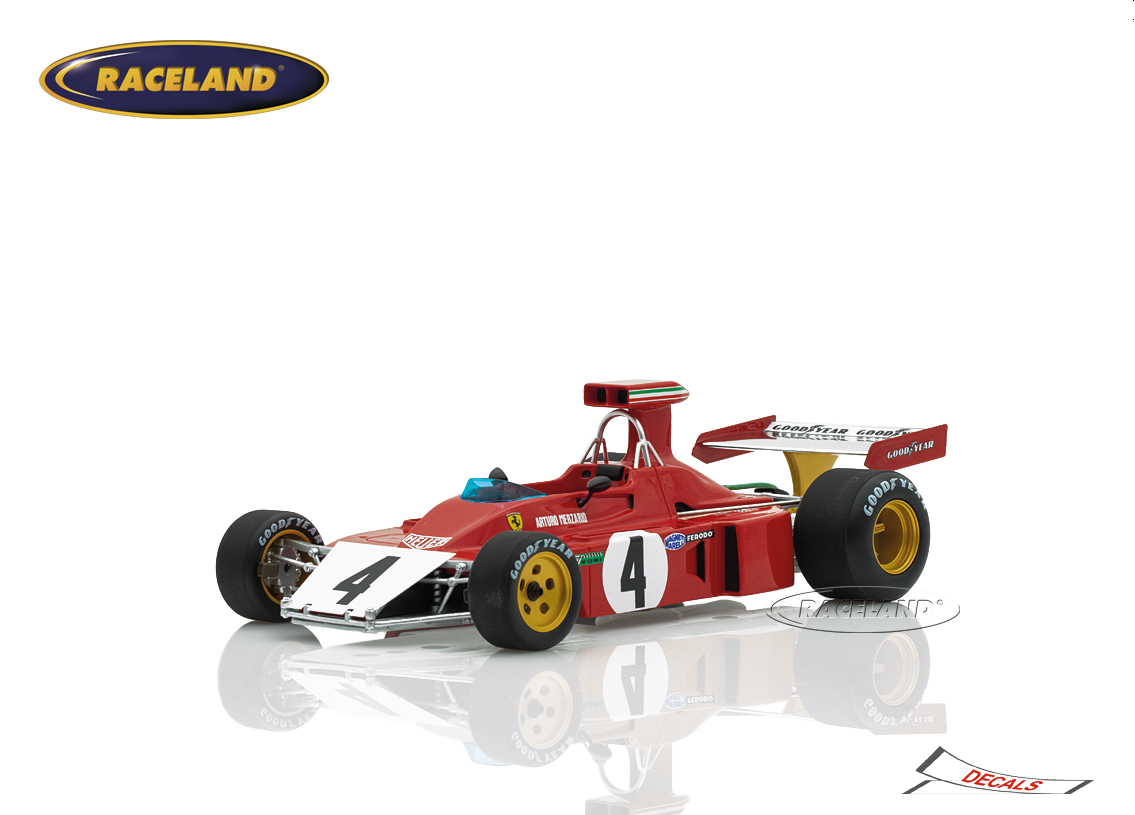 Ferrari 312B3-73 F1 Scuderia Ferrari 15° GP Kanada Mosport Park 1973