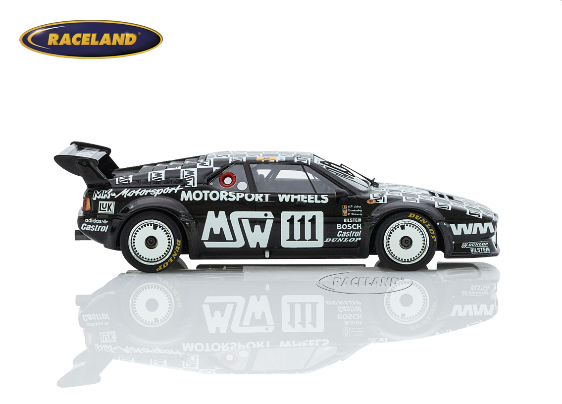 BMW M1 MK Motorsport MSW Le Mans 1986