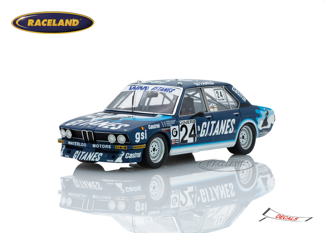 BMW 530i WM Racing Gitanes 7° 24H Spa Francorchamps 1981