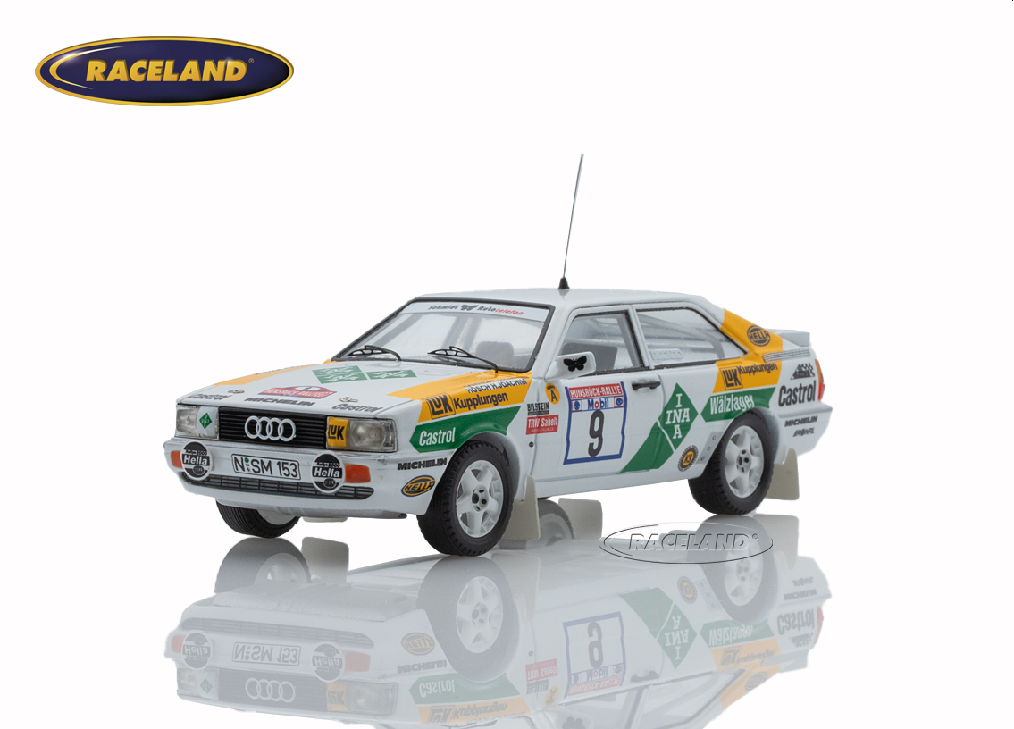 Audi Coupe Quattro Schmidt Motorsport 2° Rallye Hunsrück 1987