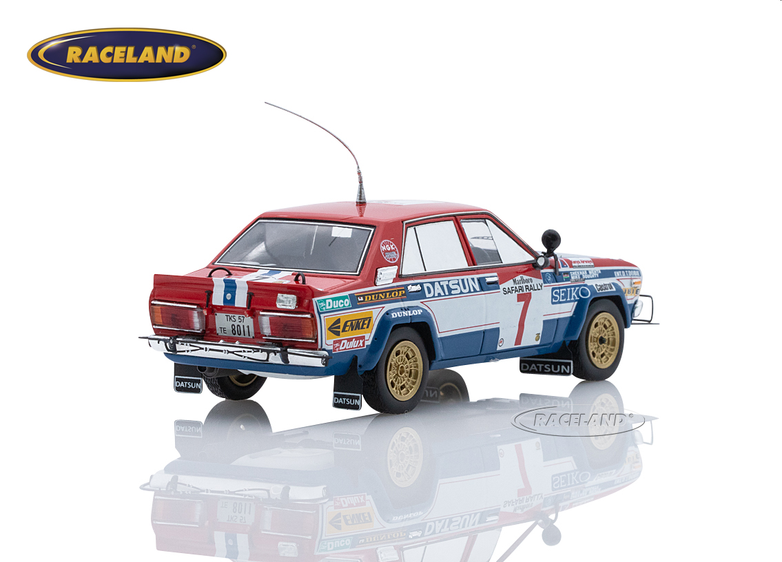 Datsun Violet GT D.T. Dobie Team Datsun Sieger Safari Rallye 1981