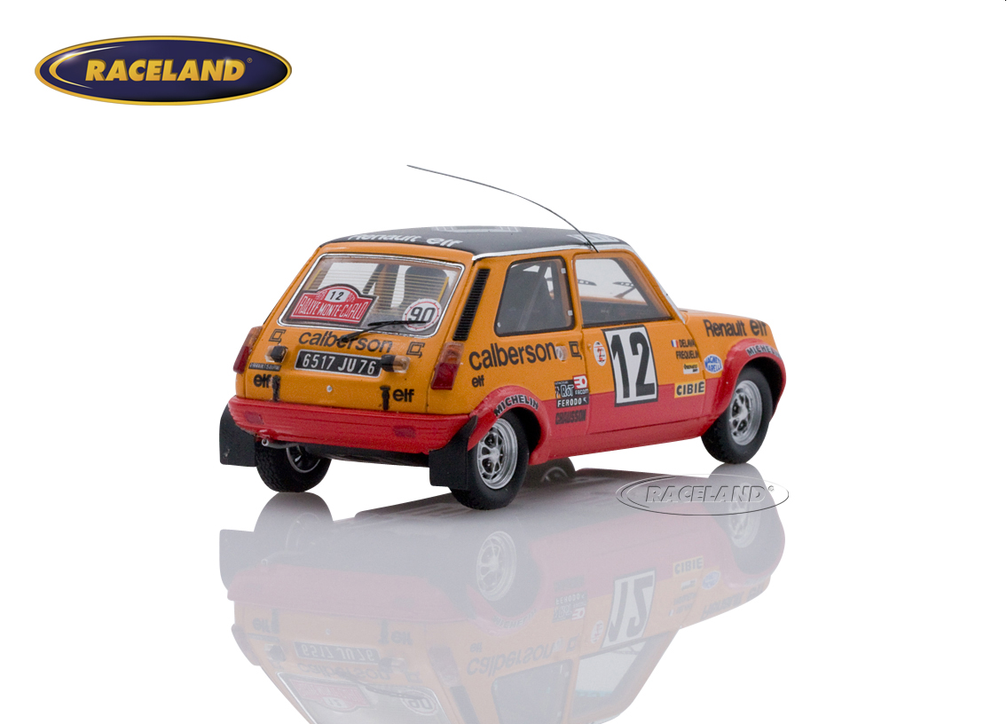 Renault 5 Alpine elf Calberson 3° Rallye Monte Carlo 1978