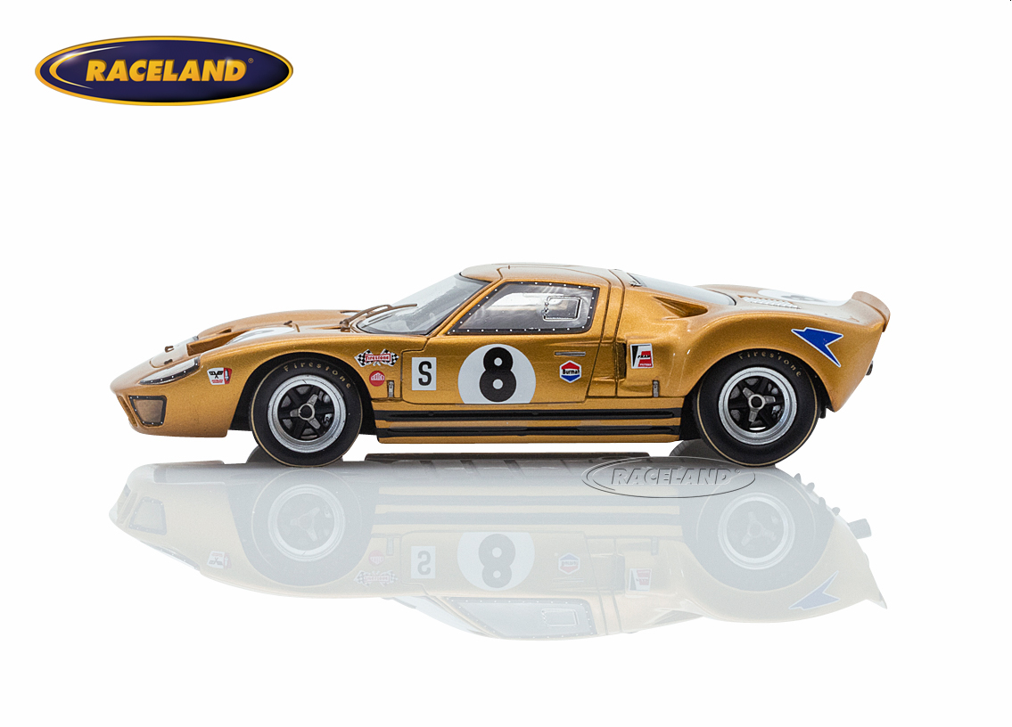 Ford GT40 T.J. Drury BOAC Brands Hatch 6H 1968