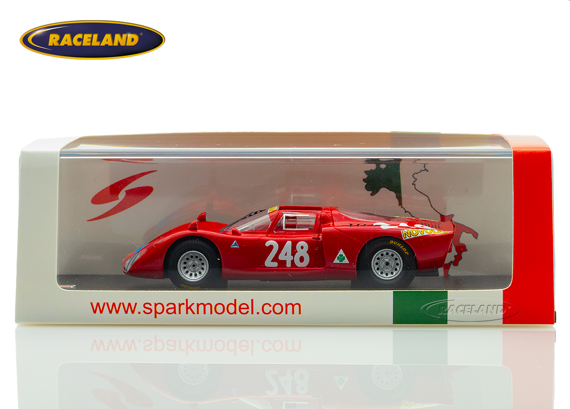 Alfa Romeo T33-2 Scuderia Madunina 5° Targa Florio 1969