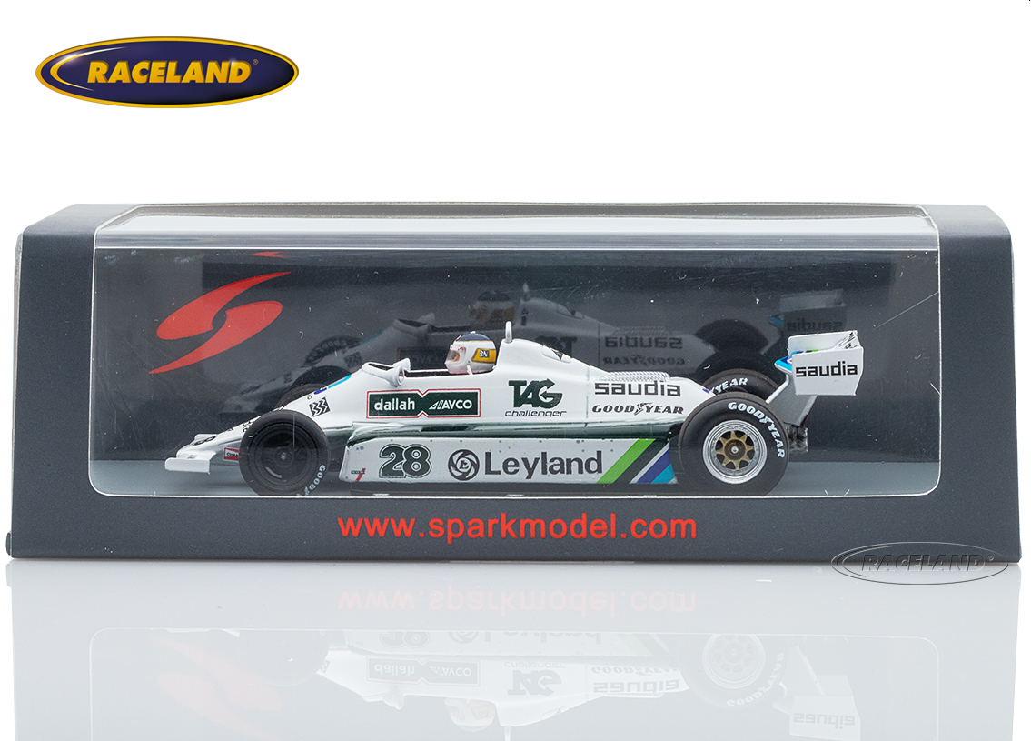 Williams FW07b Cosworth F1 Albilad Sieger GP Monaco 1980