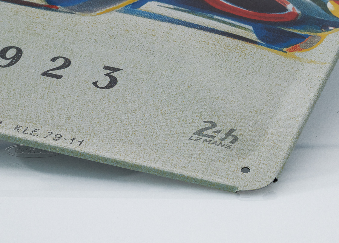 Blechschild 24H Le Mans 30 x 40cm