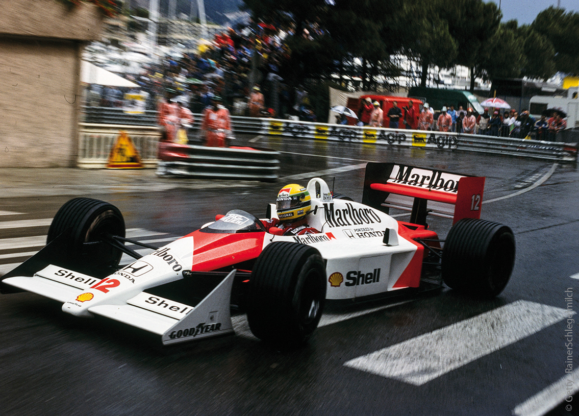 McLaren MP4/4 Honda V6 F1 Pole Position GP Monaco 1988