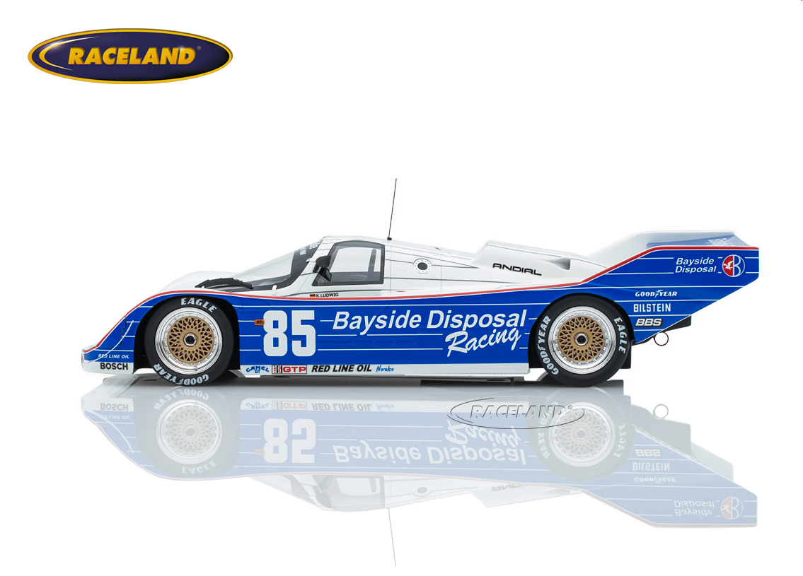 Porsche 962 Bayside Disposal Racing Sieger 300km Laguna Seca IMSA 1987