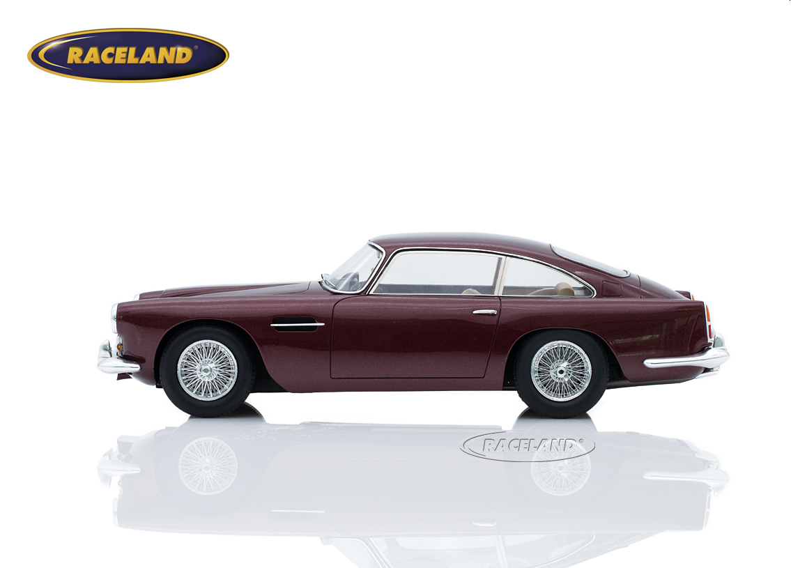 Aston Martin DB4 Mk2 1960 - weinrot