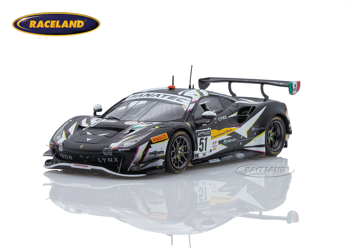 Ferrari 488 GT3 Iron Lynx Sieger 24H Spa 2021