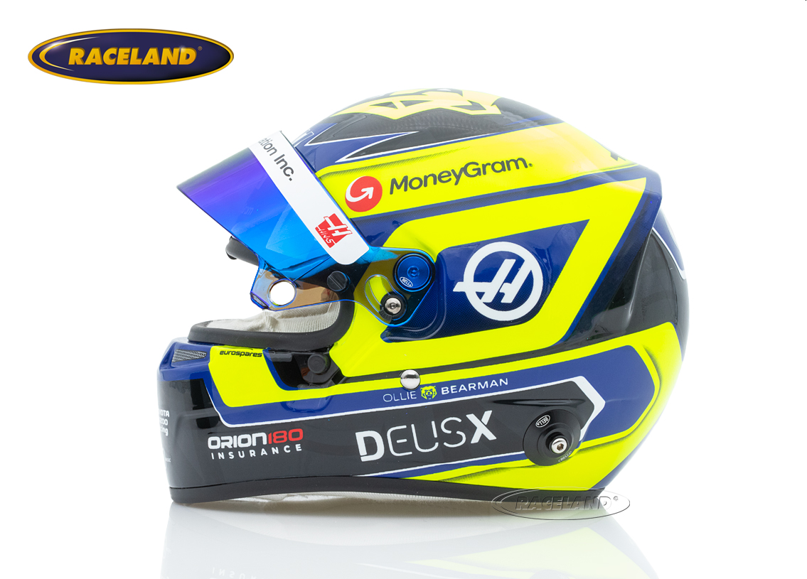 Helm Team Haas Moneygram F1 2025
