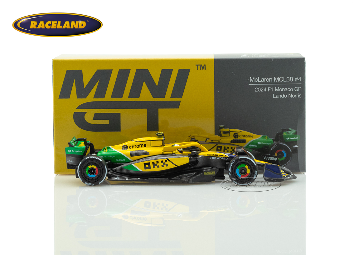 McLaren MCL38 Mercedes F1 Senna Design 4° GP Monaco 2024
