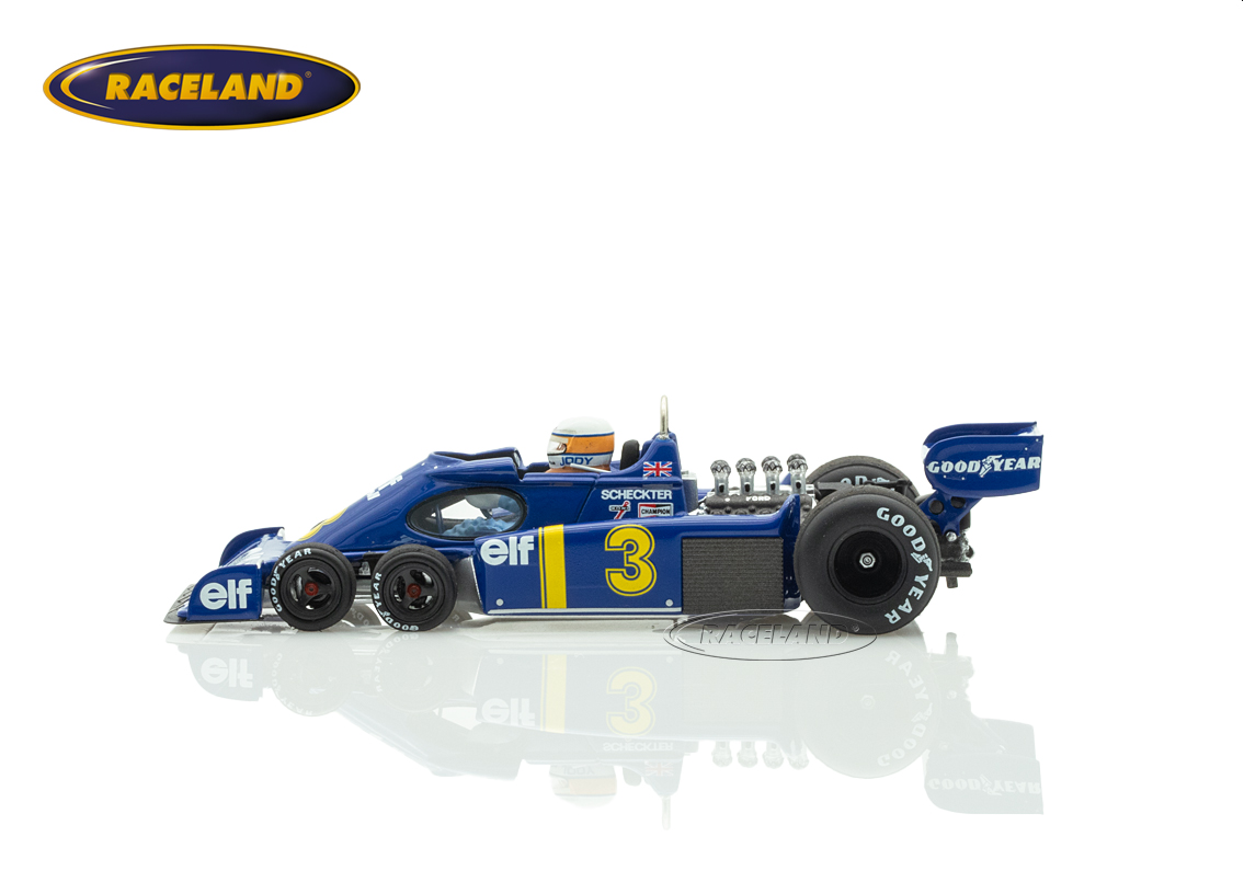 Tyrrell P34 Cosworth V8 elf Team Tyrrell F1 2° GP England Brands Hatch 1976