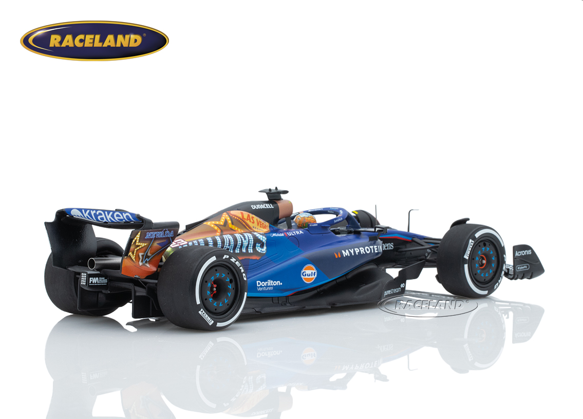 Williams FW45 Mercedes F1 12° GP Las Vegas 2023
