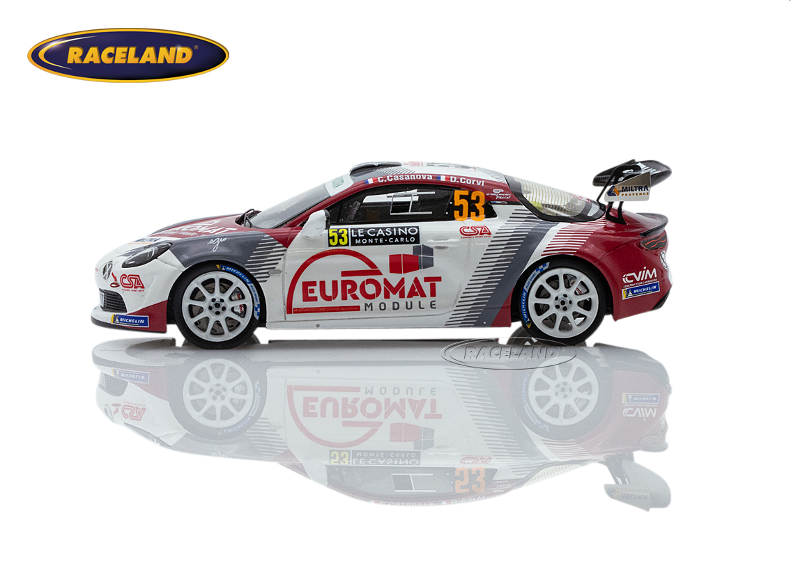 Alpine A110 Rally RGT Euromat 36° Rallye Monte Carlo 2022